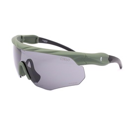 GAFAS DE PROTECCIÓN 3 LENTES INTERCAMBIABLES POLICARBONATO ANTIVAHO PUENTE NASAL GOMA Verde