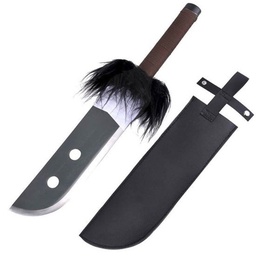 Cuchillo 2048 JKN 57 cm hoja 33 cm grosor 3 mm acero mango 19 cm funda piel sintética