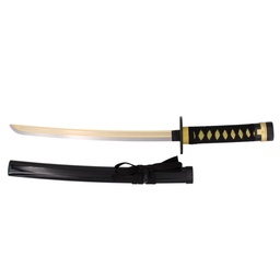 Wakizashi mini de acero con hoja de 27 cm