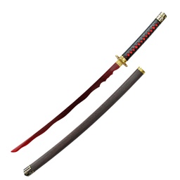 Katana acero 1084 Hoja 70 cm Largo total 103 cm Tsuka encordado Tsuba de metal Vaina de madera