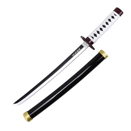 Katana wakizashi de madera con hoja de 28 cm