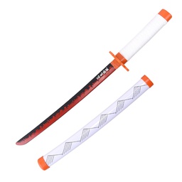 Katana mini de madera 45 cm Blanca
