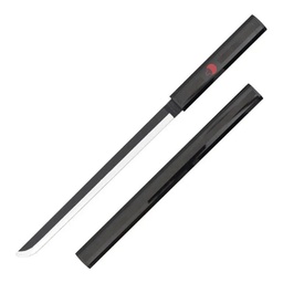 Katana wakizashi mini de madera hoja 28 cm sin filo longitud total 45 cm