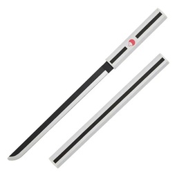 Katana wakizashi mini de madera Blanca