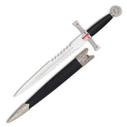 [BH-7024] DAGA BH 7024 TEMPLAR 40CM ACERO NEGRA