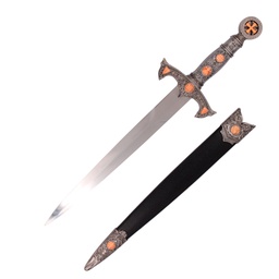 [BH-7025] DAGA BH 7025 TEMPLAR 40CM ACERO NEGRA