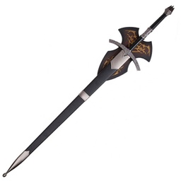 Espada Larga LotR 126 cm Hoja de acero inoxidable Mango de metal con soporte