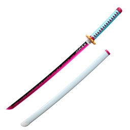 Katana de Madera con Iluminación LED 104 cm Tsuka Encordado Blanco