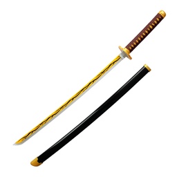 KATANA DE MADERA CON ILUMINACIÓN LED 104 CM