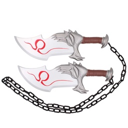 Espada de espuma EVA PU 43 cm plata