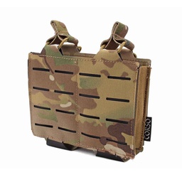 Portacargadores doble para G36 corte láser molle Multicam