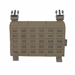 Panel delantero sistema Molle corte láser con hebilla tipo daga y velcro Ranger