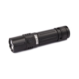 Linterna recargable de aluminio 1700 lúmenes 20 W 4000 mAh con funda de nylon USB tipo C IP44