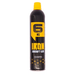 BOTELLA CO2 600ML 6KG 87PSI ROSCA VÁLVULA METÁLICA CON SILICONA