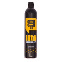 BOTELLA GAS CO2 600ML 8KG 116PSI SIN SILICONA ROSCA VÁLVULA METÁLICA