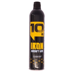 Gas CO2 10 kg 600 ml sin silicona válvula metálica roscada
