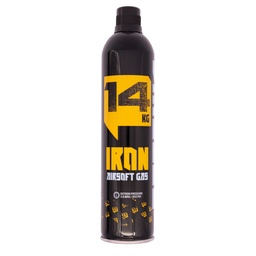 Botella gas CO2 600 ml 14 kg 203 psi rosca válvula metálica sin silicona