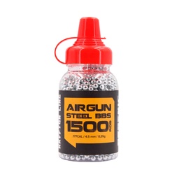 BOLAS ACERO 4.5MM 0.35G 1500 UNIDADES Plata