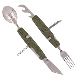 NAVAJA CUBIERTOS MK2 CON FUNDA VERDE