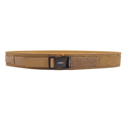 Ceñidor 45 mm con hebilla metálica de liberación rápida y sistema Molle corte láser Coyote