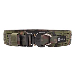CEÑIDOR 62MM GANCHO MK6 MOLLE CORTE LÁSER HEBILLA TÁCTICA LIBERACIÓN RÁPIDA POLIÉSTER PIXELADO BOSCOSO
