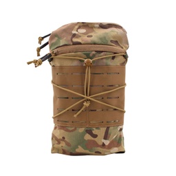 Bolsa utilitaria Molle con cremallera bidireccional Multicam
