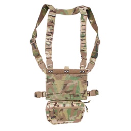 Arnés portacargadores modular sistema MOLLE corte láser Multicam