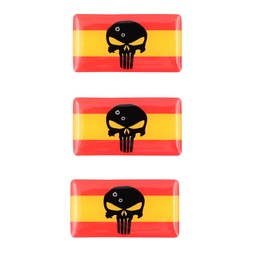 [IW-32138-SP] PEGATINA IMMORTAL 3D 3PCS PUNISHER