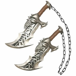 Espada EVA de poliuretano 2 piezas 45 cm Marrón