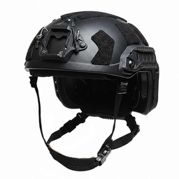 CASCO DE CORTE EXTRA ALTO CON RAILES VELCRO MONTURA PARA GAFAS DE VISIÓN NOCTURNA Y CÁMARA ACOLCHADO ESPUMA EPP AJUSTE OCC DIAL