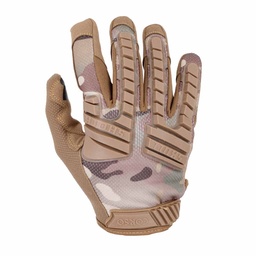 Guantes tácticos con diseño de calavera y cierre de velcro Multicam