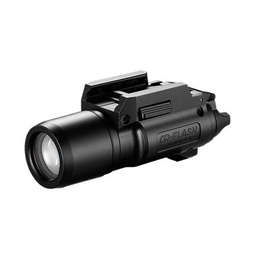 LINTERNA CQ FLASH RIEL PICATINNY LED AG13 LR44 POLÍMERO