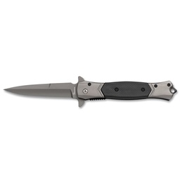 NAVAJA DE TITANIO 9 CM GRIS