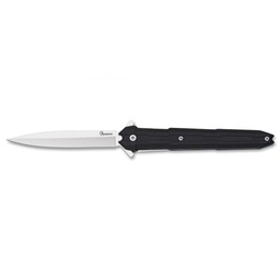 NAVAJA PLEGABLE HOJA 9,6 CM MANGO ABS FUNDA DE ACERO
