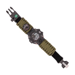 [IW-0512-OD] RELOJ DIGITAL PARACORD IMMORTAL VERDE