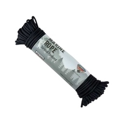 [V319484-BK] CORDINO PARACORD FOSCO 4MM 30M NEGRO