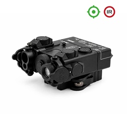 [ARS-32110-BK] LINTERNA TACTICA ARSENIC DBAL-A2 LASER VERDE CON IR NEGRA