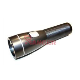 LINTERNA ALUMINIO PLATA