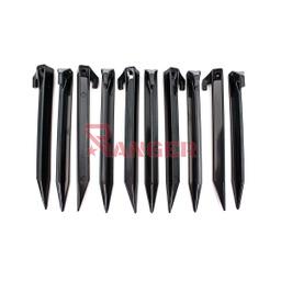 [101299] PIQUETA PVC FORA 10PCS 23CM NEGRA
