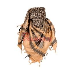 [IW16513-DEBK] PAÑUELO PALESTINO IMMORTAL 115X110CM TAN-NEGRO