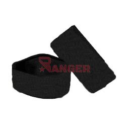 [150185-BK] GOMA PIERNA CON VELCRO PAR ANCHA NEGRA