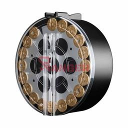 [TM177094] CARGADOR ESCOPETA MARUI SGR-12 DRUM REDONDO NEGRO-PLATA