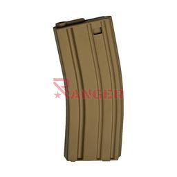 [17127A] CARGADOR FUSIL M4 ASG 85RDS 1PCS TAN