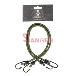 PULPO ELÁSTICO DE AMARRE 8 MM X 24 PULGADAS 2 PIEZAS VERDE