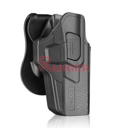 [1-R4G1700/CY-G17G4] FUNDA PISTOLA RIGIDA CYTAC GEN.4 GLOCK 17/22/31NEGRA