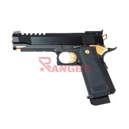 [TM142672] PISTOLA MARUI HI-CAPA 5.1 GOLD GAS NEGRA-DORADA