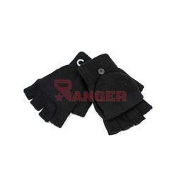 [L182-51] GUANTE ACRILICO MANOPLA NEGRO