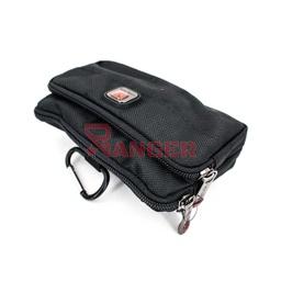 [5067] BOLSITO X CORDURA LATERAL C/MOSQUETON NEGRO